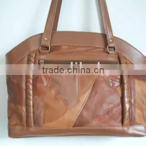 Lady's Fashion Genuine Leather Handbag thumbnail-1