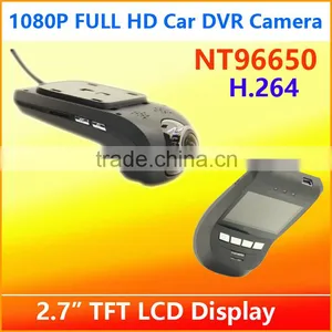China Factory Wholesale Top Quality FHD 1080P Car DVR Camera H264 Video Recorder With 2.7 Inch TFT LCD Display Video Registrator thumbnail-1