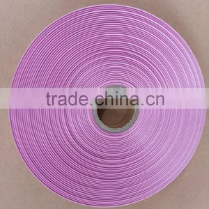High Quality Ribbon for Clothing Labels, 100% Polyester Plain Woven Satin Ribbon thumbnail-1