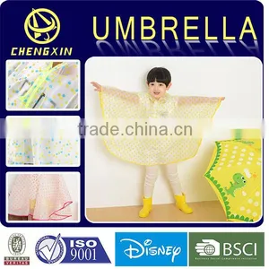 EVA Poncho With Hood For Kids thumbnail-1