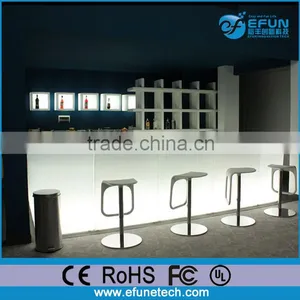 Portable Nightclub/party Rgb Color Illuminated Led Lounge Counter,light up Bar Counter thumbnail-1
