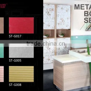 Kitchen Cabinet Panels Aluminum Foil Covered Metal uv Panel thumbnail-2