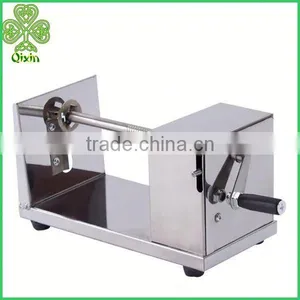 High Quality Manual Spiral Potato Chips Cutting Machine thumbnail-1