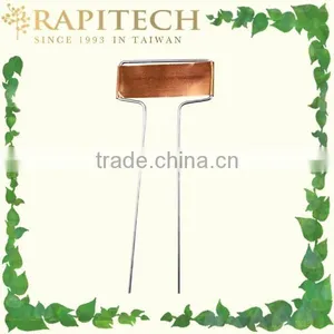 6 Inch Gardening Copper Metal Plant Label Plant Tag Label thumbnail-1
