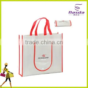 Foldable Tote Bag With Snap Closure thumbnail-1
