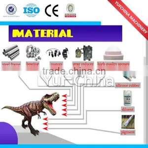 Theme Exhibition Animatronic Real Size Dinosaur Model thumbnail-5