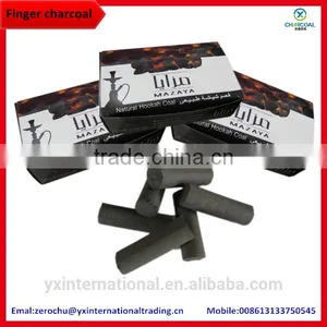 1.8*14cm Finger Charcoal Made in China Iraq Shisha Hookah Coal thumbnail-1