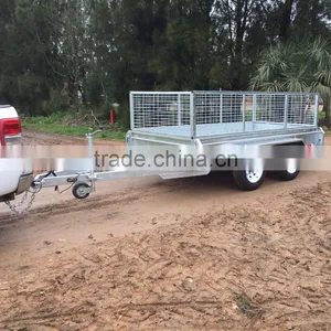 Hot Dip Galvanized Tandem Cage ATV Box Trailer thumbnail-1