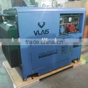 Vlais KDE6700T 5kw Super Silent Diesel Generator,6.5 Kva Slient Diesel Generaotr for Sale thumbnail-4