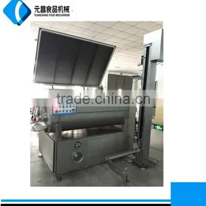 1200L Capacity Vacuum Meat Mixer Mixing Machine With Loader thumbnail-1