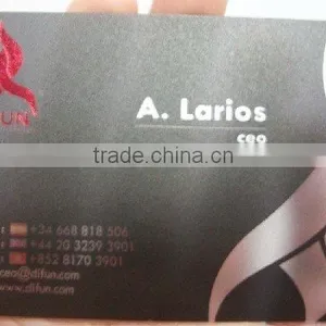 Clear Plastic Vip Business Card With Printing thumbnail-2