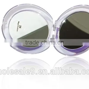 Acrylic Folding Pocket Costmetic Mirror Pink, Blue, Yellow, Green thumbnail-3