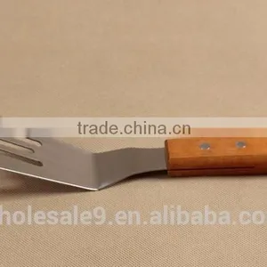 2016 Hot Selling Stainless Steel Pizza Shovel With Wood Handle Pizza Scoop thumbnail-2