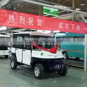 2016 New Style 4 Seat Electric Car 4kw 48V Golf Cart,sightseeing Car thumbnail-2