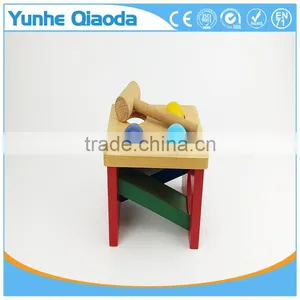 Christmas Gifts Classic Toddler Game Wooden Hammer Toy Pounding Bench Box Early Explorer thumbnail-5