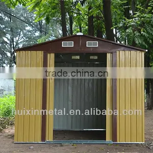 High Quality Metal Garden Tool Boxes Storage Sheds for Sale thumbnail-1