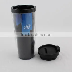 Custom Logo Plastic Change Vacuum Thermos Mug thumbnail-5