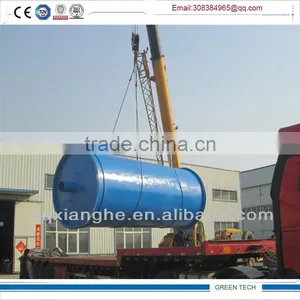 2014 Best Selling Environmental Friendly Waste Tyre Pyrolysis Machine With ISO9001 thumbnail-1