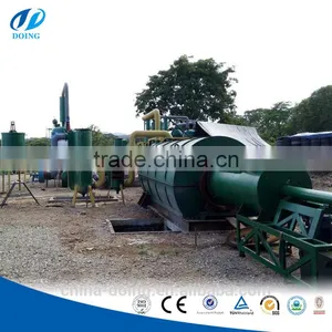 Pyrolysis Plant Wste Tire Recycling to Fuel Pyrolysis Plant /waste Oil Recycling to Diesel thumbnail-1
