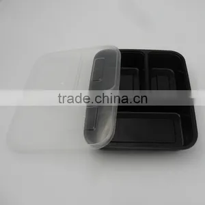 Single Chamber Disposable Plastic Microwave Safe PP Food Container,Bento Lunch Box thumbnail-6