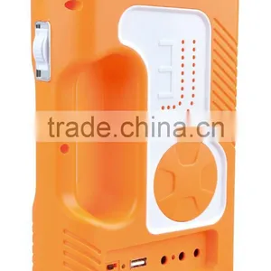 Mini Home Energy System Solar Energy System FM Radio With Torch thumbnail-2