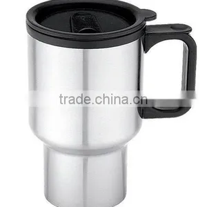 2015Popular Stainless Steel Auto Mug With pp Lid Thermos Cup thumbnail-1
