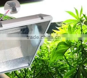 Hydroponic Industry 600W 1000W Air Cooled DE Double Ended Grow Light Alumnium Reflector for HPS Horticultural Lamp Tube thumbnail-1