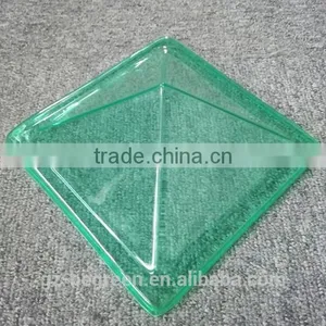 Polycarbonate PC Plastic Round&Pyramid Harga Atap Gazebo Skylight for Indoor Cover thumbnail-2