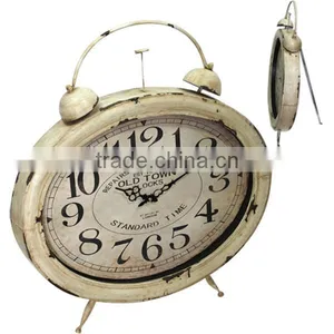 Hot Sale!!!Antique Metal Decorative Floor Standing Clock thumbnail-1