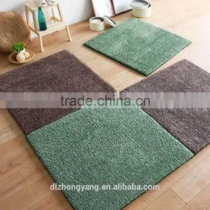 Custom New Design Non Slip Washable Area Rugs Tufted Floor Patchwork Carpet thumbnail-2
