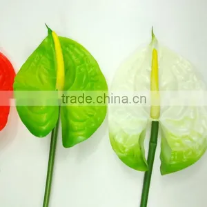 SJ10131016 Fabric Decorative Flores/ Ornament Silk Flower Anthurium Artificial Flowers thumbnail-4
