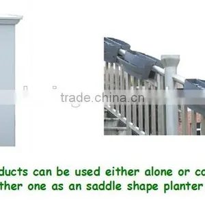 Vertical Garden Hydroponic Systems Hanging Fence /railing Flower Planter thumbnail-3