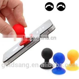 Novelty and Fashion Mobile Phone Holders / Sucker Cute Ball Shape Silicone Mobile Phone Holders thumbnail-1