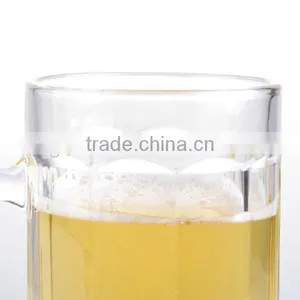 Clear Machine Made Glass Beer Mug 1.5 Liter thumbnail-2
