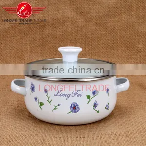 Cheaper Hot Sale 3pcs Enamel Cast Iron Cookware Wholesale thumbnail-5