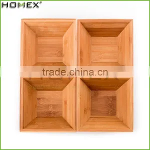 Flexible Use Bamboo Serving Bowl for Kitchen Homex-BSCI thumbnail-6