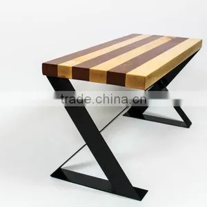 Fashional X Shape Furniture Feet Metal Park Bench Leg FF-160 thumbnail-1