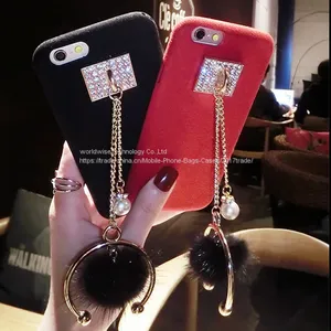 Protective Cover Case Diamond Mobile Phone Cases for IPhone7/7Plus/6/6s/6plus/6splus Soft Cell Phone Shell Accessories thumbnail-1