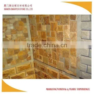 Golden Sandstone Tile for Wall,golden Sandstone Brick,square Sandstone Tile thumbnail-1