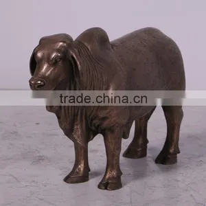 Animal Garden Statue Bronze Brahman Bull Sculpture for Sale thumbnail-1