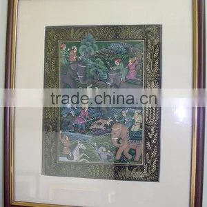 Indian Canvas Paintings/portrait Oil Paintings thumbnail-1