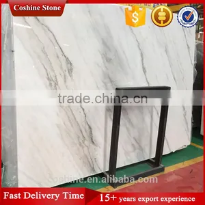 Polished White Big Marble Slab Natural Stone Slab thumbnail-1