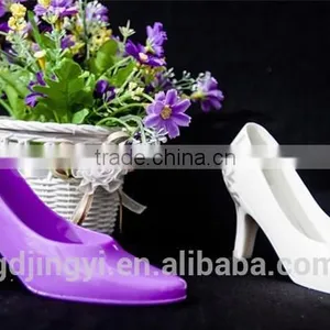 Acylic Pure Color Craft Heels Shoes Wedding Gift Supplier thumbnail-5