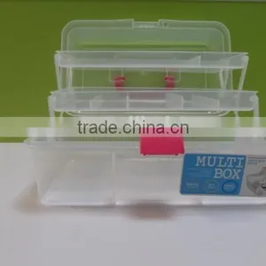 Plastic Cosmetic Plastic Bin Storage Boxes thumbnail-1