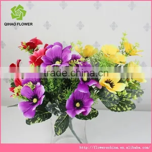 High Quality Artificial Flower Bouquet Decorative Flower Bouquet Landscaping Flowers for Wholesale thumbnail-1