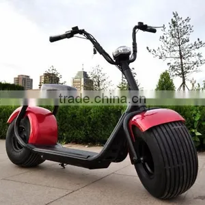 2017 the Most Fashionable Citycoco Harley02 Double Disk Brake 2 Wheel Mobility Scooter thumbnail-1