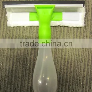 Plastic Spray Window Cleaner, Window Squeegee thumbnail-1