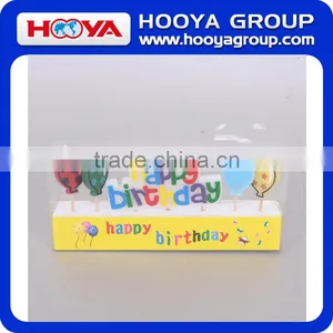 Balloon Shaped Children Birthday Party Candle thumbnail-1