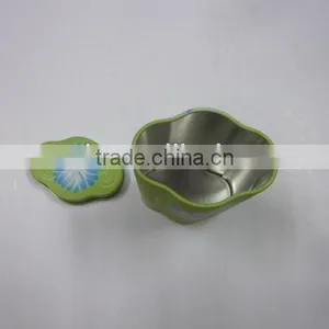 Flower Shape Tin Box,rubberized Vanished Tin Box thumbnail-1