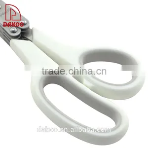 White Color Sand Polishing 5-Layers Herb Kitchen Scissors thumbnail-5